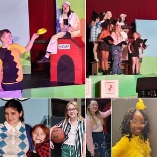 Footloose CharlieBrownCollage