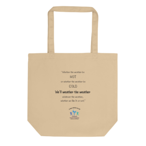 rehearsal tote bag pre show chant